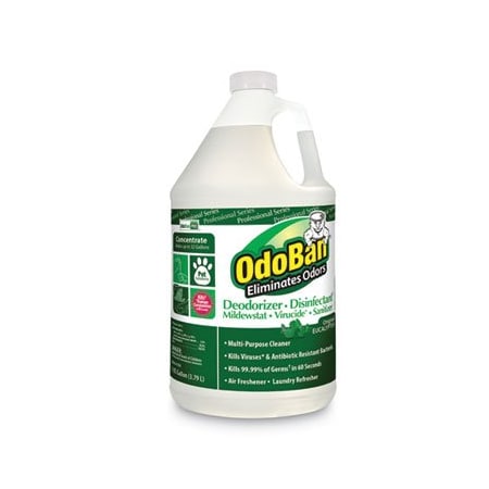 Clean Control OdoBan, CONCENTRATED ODOR ELIMINATOR AND DISINFECTANT, EUCALYPTUS, 1 GAL BOTTLE 911062G4EA